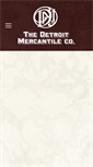 Mobile Screenshot of detroitmercantile.com